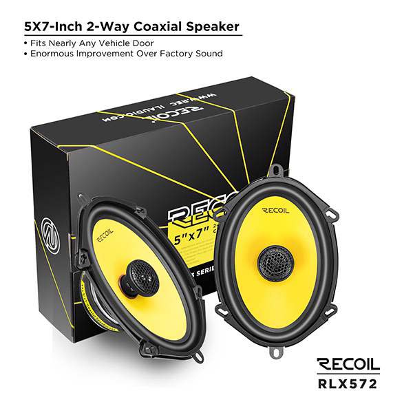 Recoil Audio RLX572 Коаксиальная автомобильная акустика - цена, описание и отзывы - фото