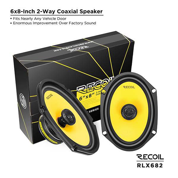 Recoil Audio RLX682 Коаксиальная автомобильная акустика - цена, описание и отзывы - фото