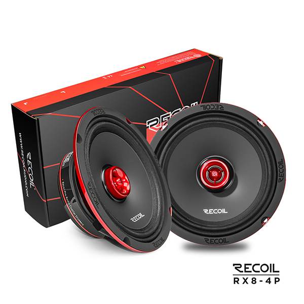 Recoil Audio RX8-4P Коаксиальная автомобильная акустика - цена, описание и отзывы - фото