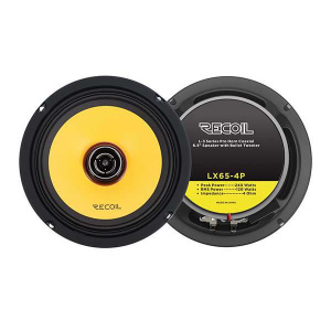 Recoil Audio LX65-4P Коаксиальная автомобильная акустика - цена, описание и отзывы - фото