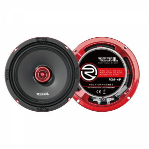 Recoil Audio RX8-4P Коаксиальная автомобильная акустика - цена, описание и отзывы - фото