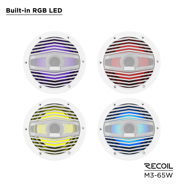 Recoil Audio M3-65W Коаксиальная АС (Marine) - цена, описание и отзывы - фото