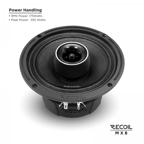 Recoil Audio MX8 Коаксиальная автомобильная акустика - цена, описание и отзывы - фото