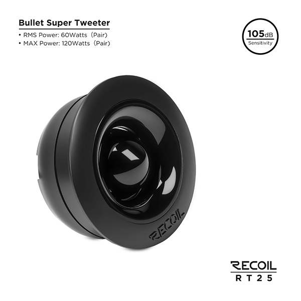 Recoil Audio RT25 Твитер (высокочастотный динамик) - цена, описание и отзывы - фото