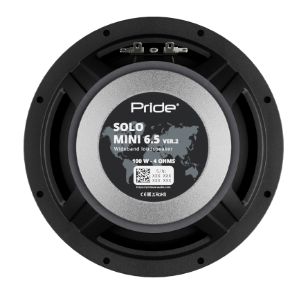 Pride Solo mini 6.5 ver.2 Среднечастотник (среднечастотный динамик) - цена, описание и отзывы - фото