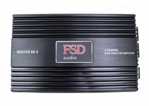 FSD audio MASTER 80.4 4-канальный усилитель - цена, описание и отзывы - фото