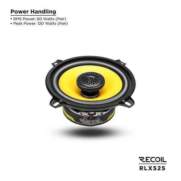 Recoil Audio RLX525 Коаксиальная автомобильная акустика - цена, описание и отзывы - фото