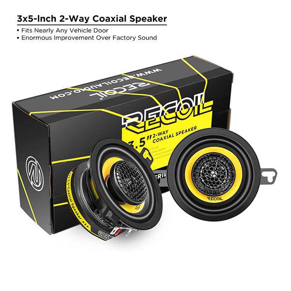 Recoil Audio RLX352 Коаксиальная автомобильная акустика - цена, описание и отзывы - фото