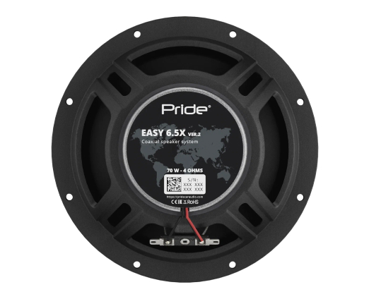 Pride Easy 6.5X ver.2 Коаксиальная автомобильная акустика - цена, описание и отзывы - фото