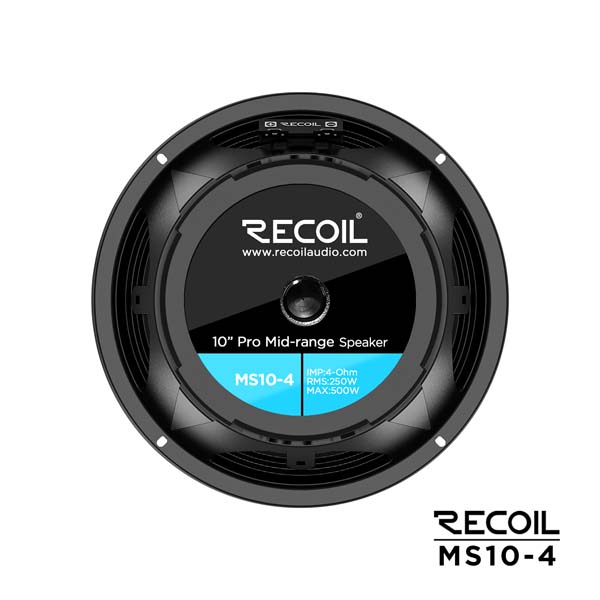 Recoil Audio MS10-4 Среднечастотник (среднечастотный динамик) - цена, описание и отзывы - фото