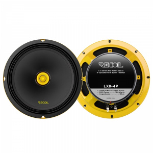 Recoil Audio LX8-4P Коаксиальная автомобильная акустика - цена, описание и отзывы - фото