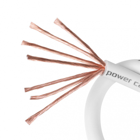DL Audio Piranha Power Cable 4 Ga White Силовая проводка - цена, описание и отзывы - фото