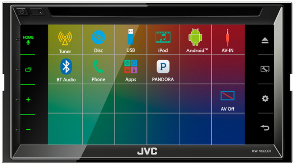 JVC KW-V320BT Магнитола (Головное устройство) - цена, описание и отзывы - фото
