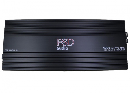 FSD audio PROFI 4 K 1-канальный усилитель (Моноблок) - цена, описание и отзывы - фото