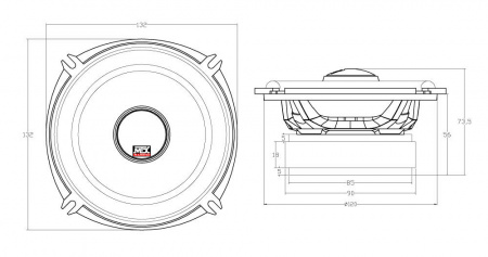 MTX Audio TX650C Коаксиальная автомобильная акустика - цена, описание и отзывы - фото