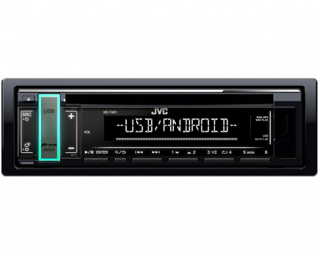 JVC KD-T401 Магнитола (Головное устройство) - цена, описание и отзывы - фото