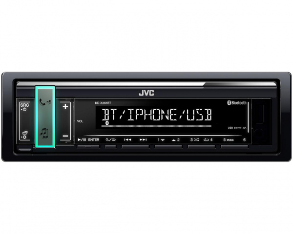 JVC KD-X361BT Магнитола (Головное устройство) - цена, описание и отзывы - фото