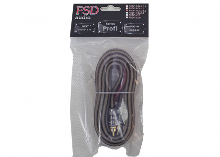 FSD audio PROFI RCA 2.5.2 Межблочный кабель - цена, описание и отзывы - фото