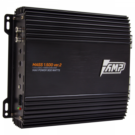 AMP MASS 1.500 ver.2 1-канальный усилитель (Моноблок) - цена, описание и отзывы - фото