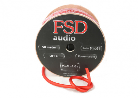 FSD audio PROFI 4 ga Силовая проводка - цена, описание и отзывы - фото