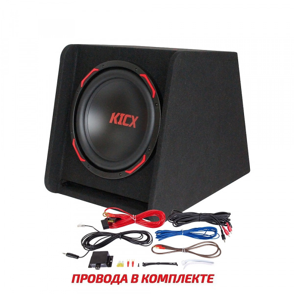 Kicx GT305BPA Сабвуфер корпусной активный - цена, описание и отзывы - фото