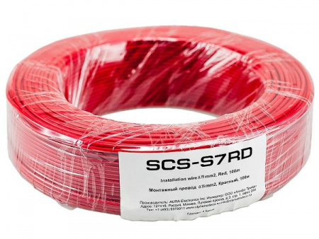Aura SCS-S7RD Монтажный кабель - цена, описание и отзывы - фото