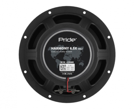 Pride Harmony 6.5X ver.2 Коаксиальная автомобильная акустика - цена, описание и отзывы - фото