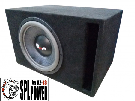 AZ-13 SPL Power RedEyes 15 in box. Сабвуфер корпусной пассивный - цена, описание и отзывы - фото