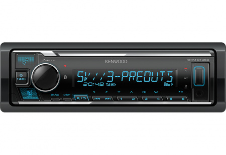 KENWOOD KMM-BT356 Магнитола (Головное устройство) - цена, описание и отзывы - фото
