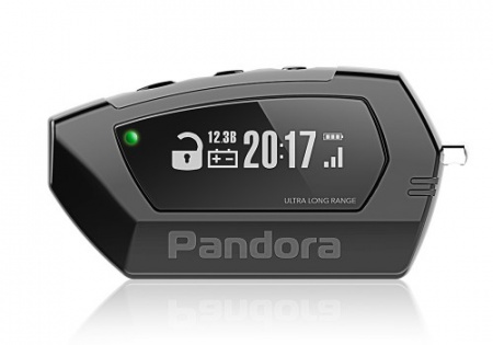 Pandora брелок с ЖК D-010 Автосигнализация - цена, описание и отзывы - фото