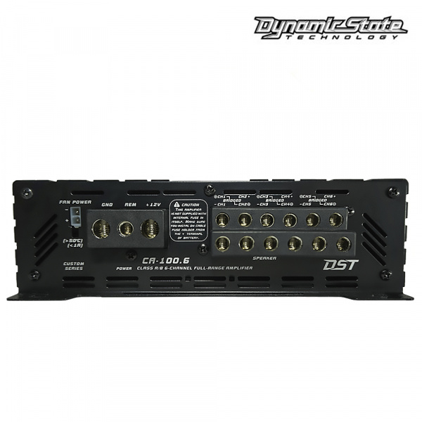 Dynamic State CUSTOM CA-100.6 6-канальный усилитель - цена, описание и отзывы - фото