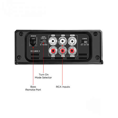 Recoil Audio DII1400.5 5-канальный усилитель - цена, описание и отзывы - фото