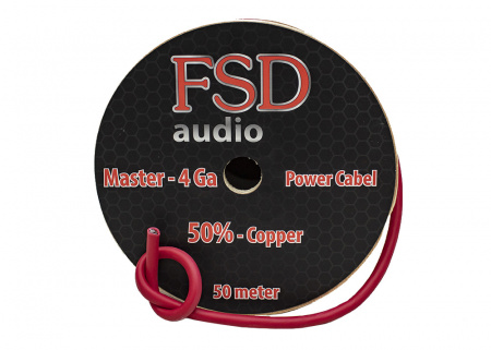 FSD audio MASTER 4GA Силовая проводка - цена, описание и отзывы - фото