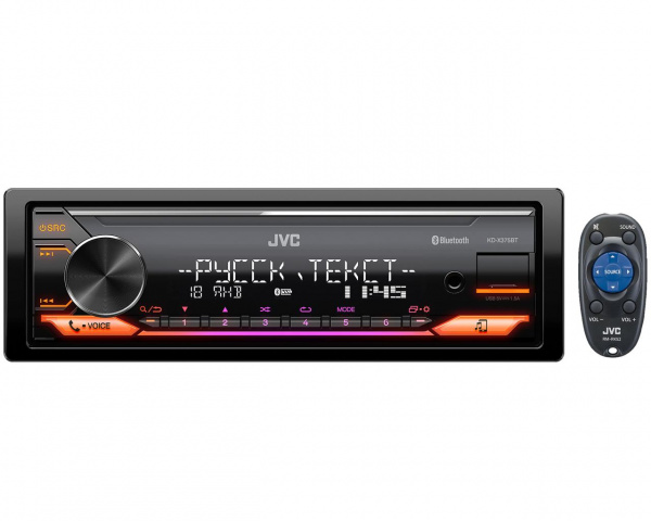 JVC KD-X375BT Магнитола (Головное устройство) - цена, описание и отзывы - фото
