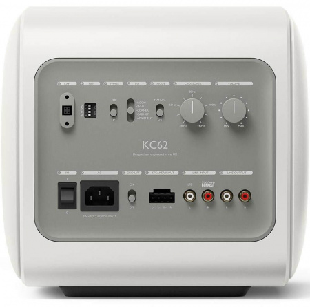 KEF KC62 POWERED SUB WHITE Встраиваимая домашняя двухполосная акустическая система - цена, описание и отзывы - фото