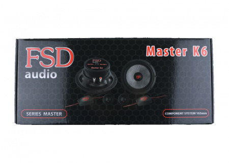 FSD audio MASTER K6 2-х компонентная акустика - цена, описание и отзывы - фото