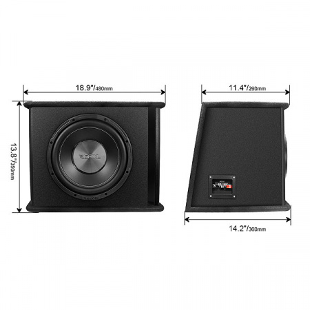 Recoil Audio RS10 Сабвуфер корпусной пассивный - цена, описание и отзывы - фото