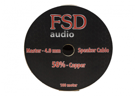 FSD audio MASTER 4.0 mm Проводка акустическая - цена, описание и отзывы - фото