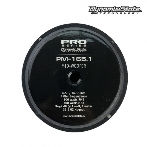 Dynamic State PRO PM-165.1 Среднечастотник (среднечастотный динамик) - цена, описание и отзывы - фото