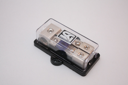 Shok Industries Mini 1/0 Gauge Fused Distribution Block Дистрибьютор питания - цена, описание и отзывы - фото