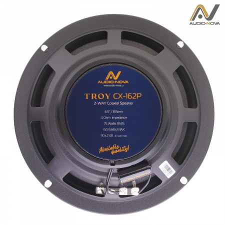 AUDIO NOVA TROY CX-162P Коаксиальная автомобильная акустика - цена, описание и отзывы - фото