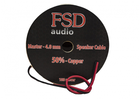 FSD audio MASTER 4.0 mm Проводка акустическая - цена, описание и отзывы - фото