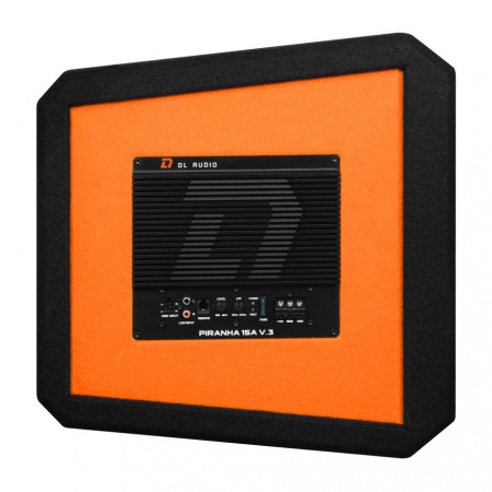 DL Audio Piranha 15A Black V.3 Сабвуфер корпусной активный - цена, описание и отзывы - фото