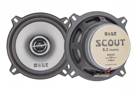 Colt SCOUT 5 coaxial Коаксиальная автомобильная акустика - цена, описание и отзывы - фото