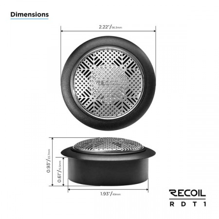 Recoil Audio RDT1 Твитер (высокочастотный динамик) - цена, описание и отзывы - фото
