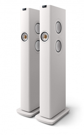 KEF LS60 WIRELESS - Mineral White Встраиваимая домашняя двухполосная акустическая система - цена, описание и отзывы - фото