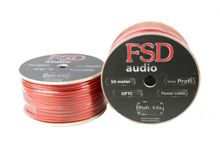 FSD audio PROFI 4 ga Силовая проводка - цена, описание и отзывы - фото