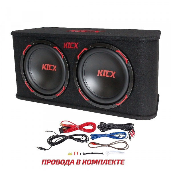 Kicx GT2200BA Сабвуфер корпусной активный - цена, описание и отзывы - фото