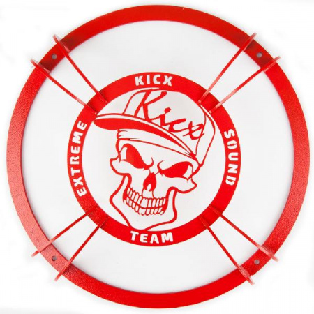 Объёмный гриль Kicx STC 300 Красный Защитная сетка/гриль (Grill) - цена, описание и отзывы - фото