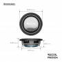 Recoil Audio PWS10D4 Сабвуферный динамик - цена, описание и отзывы - фото